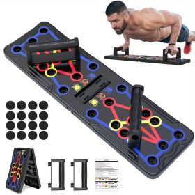 Foldable Multi-Functional 20-In-1 Push Up Board.