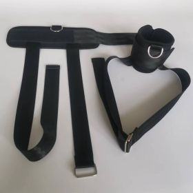 Adjustable Dumbbell Resistance Training Ankle Strap.