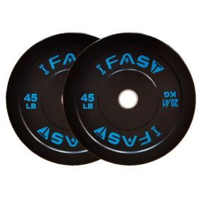 Olympic Bumper Weight Plates with 2inch diameter.