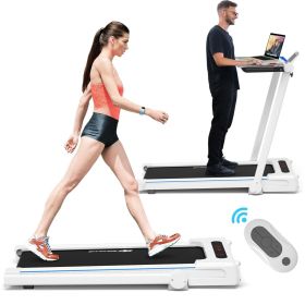 Folding Treadmill Running Machine with Table Speaker