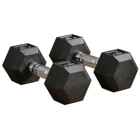 Soozier 15lbs Hex Dumbbell Set
