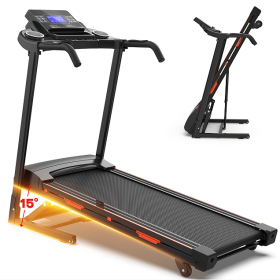 Folding Electric Treadmill with Bluetooth