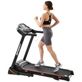 Folding Electric 3.5HP Treadmill