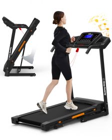 Folding Treadmill for Home Electric Workout Running Machine