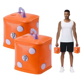 Water Filled Dumbbells Set.