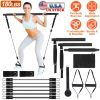 Multifunctional Pilates Bar Kit with Resistance Bands