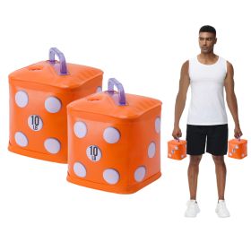 20lb Dice Dumbbell Pair (Option: 2x10lb-Orange)