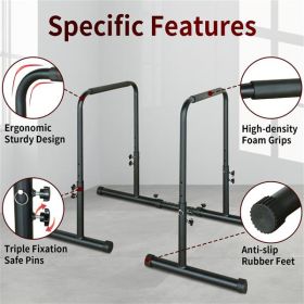 Power Tower Pull Up Stand (Color: Black)