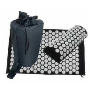 Acupressure Yoga Massage Cushion and Pillow (Option: Black-Set)