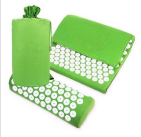 Acupressure Yoga Massage Cushion and Pillow (Option: Green-Set)