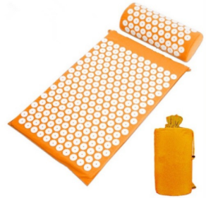 Acupressure Yoga Massage Cushion and Pillow (Option: Orange-Set)