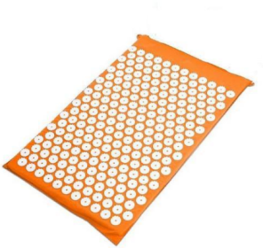 Acupressure Yoga Massage Cushion and Pillow (Option: Orange-No pillow)