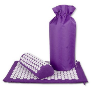 Acupressure Yoga Massage Cushion and Pillow (Option: Purple-Set)