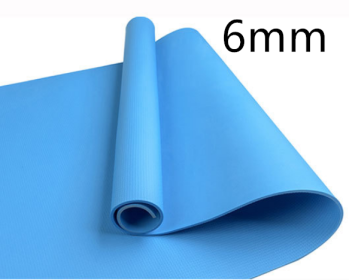 Super Soft EVA Fitness Mat (Option: Blue6mm)