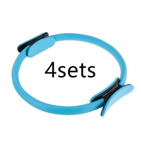 Yoga Pilates Resistance Ring (Option: Blue4sets)