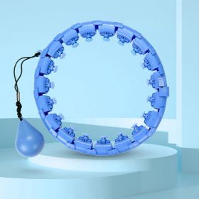 Fitness Ring Adjustable Sport Hoops (Option: Blue-24knots)
