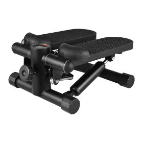 Mini Stepper with Resistance Bands (Color: Black)