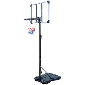 Portable Basketball Hoop Stand (Option: Transparent)