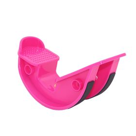 Pedal Foot Stretcher and Rocker (Option: Rose red 2 pcs)