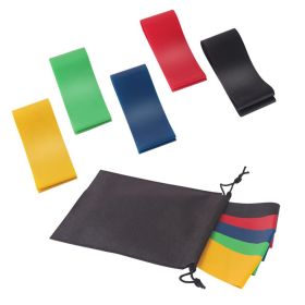Yoga Training Elastic Bands (Option: Black-Bag)