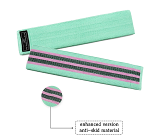 Elastic Squat Resistance Band (Option: Light Green-M-Q1pc)