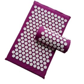 Acupressure Yoga Massage Cushion and Pillow (Option: Purple-Lotus)