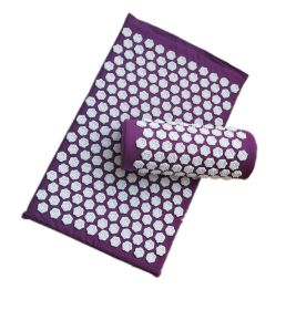 Acupressure Yoga Massage Cushion and Pillow (Option: Lavender-Lotus)