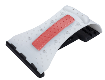 Magic Massage Stretch Neck Massager (Option: White red)