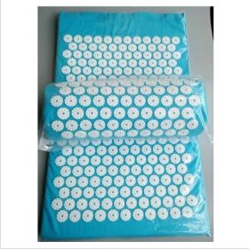 Acupressure Yoga Massage Cushion and Pillow (Option: Sky Blue-Circular)