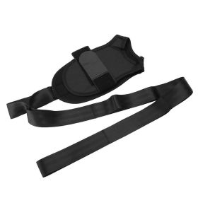 Yoga Ligament Stretching Belt (Option: Black 2-1pc)