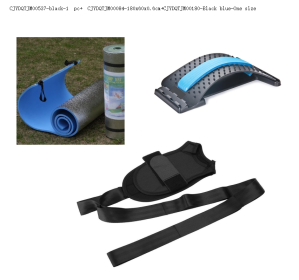 Yoga Ligament Stretching Belt (Option: Black-Set C)