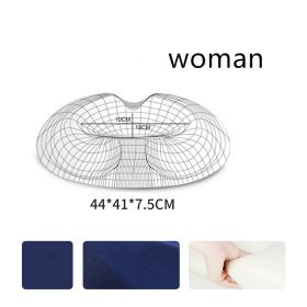 Seat Cushion Pillow for Office Chairs (Option: Navy Blue-Crystal-Woman)