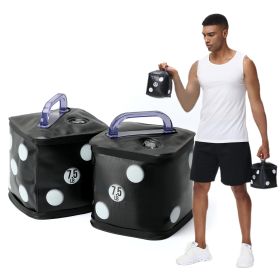 15lb Dice Weights Dumbbell Pair (Option: 15lbs-Black)