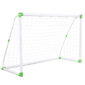 PVC Pipe Plastic Soccer Goal (Option: White Green)