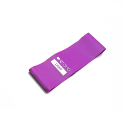 Sport Bodybuilding Rubber Resistance Bands (Color: Purple)