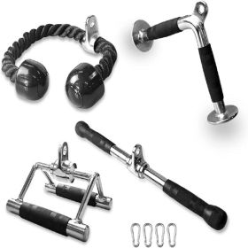 Multi-functional Fitness Handlebars (Option: 4piece gym kit)