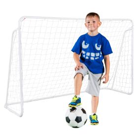 Steel Soccer Goal (Option: White Green)