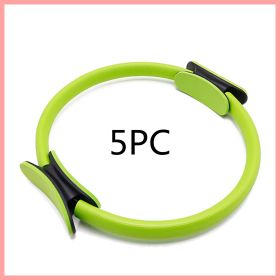 Yoga Pilates Resistance Ring (Option: Green 5PC)