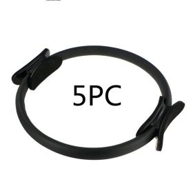 Yoga Pilates Resistance Ring (Option: Black 5PC)