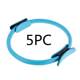 Yoga Pilates Resistance Ring (Option: Blue 5PC)