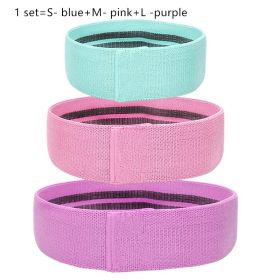 Elastic Squat Resistance Band (Option: Mixed-SML-1 Set)