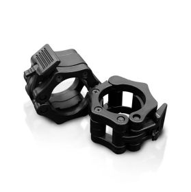 Weightlifting Barbell Quick Buckle (Color: Black)