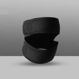1pc Adjustable Sports Patella Pad, Knee Support Brace for Men and Women. (Color: Black)