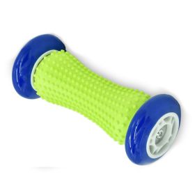 Foot Roller Massage For Relief of Plantar Fasciitis and Heel Foot Arch Pain. Reflexology Massager for Back, Leg and Hand Pain.Relaxtion (Color: Dark blue)