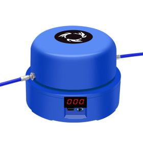 Electric Jumping Rope with Remote Control for Multi-person Training. (Color: Blue)