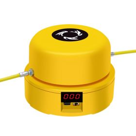 Electric Jumping Rope with Remote Control for Multi-person Training. (Color: Yellow)