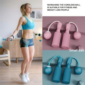 Cordless Jump Rope, Gym Sports Fitness Training, Built-In Wire Skipping Rope, Fitness Equipment for Home Gym. (Color: Black Long Rape, size: United States)