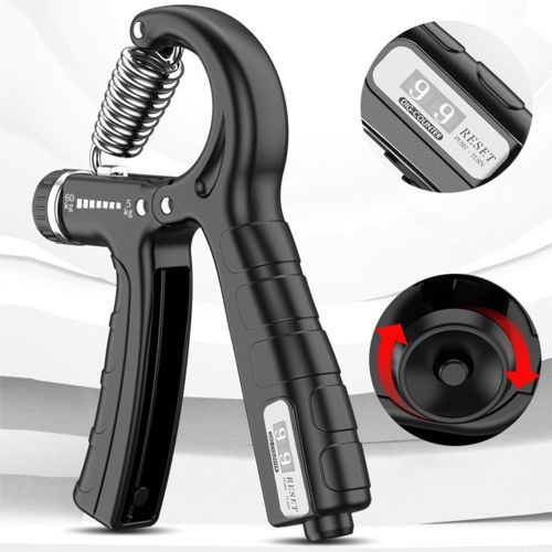 1pc Hand Grip Strength Trainer. Adjustable Resistance Non-Slip Gripper.