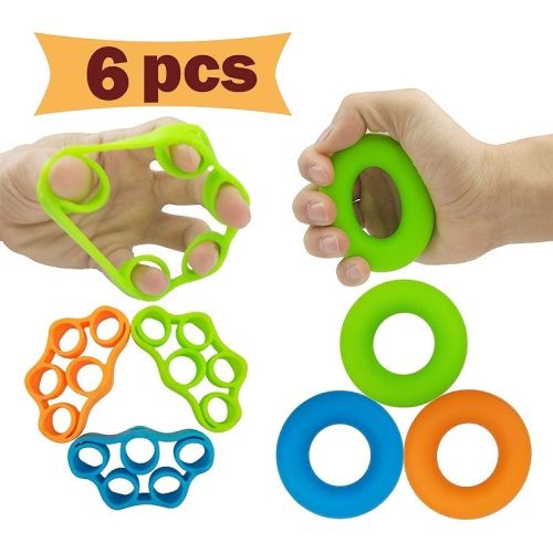 Finger Exerciser, Grip Trainer, Hand Strengthener to Relieve Wrist Pain, Carpal Tunnel.