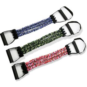 Chest Expander, Multifunctional Adjustable Arm Stretcher. (Color: Red)